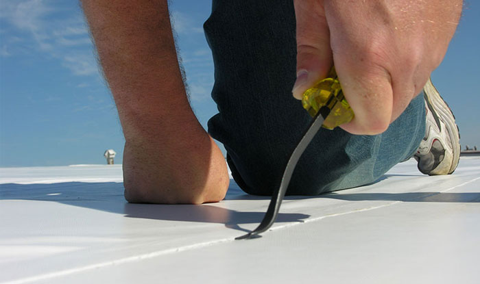 Roof Inspection Close-Up